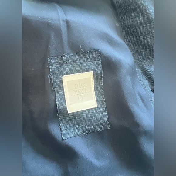 Eleventy Femme Wool Blend Double Breasted Suit Jacket Size US 2 - Picture 16 of 16